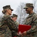 Two U.S. Navy Sailors awarded Fleet Marine Force pin and two Marines promote to Corporal while deployed
