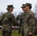 Two U.S. Navy Sailors awarded Fleet Marine Force pin and two Marines promote to Corporal while deployed