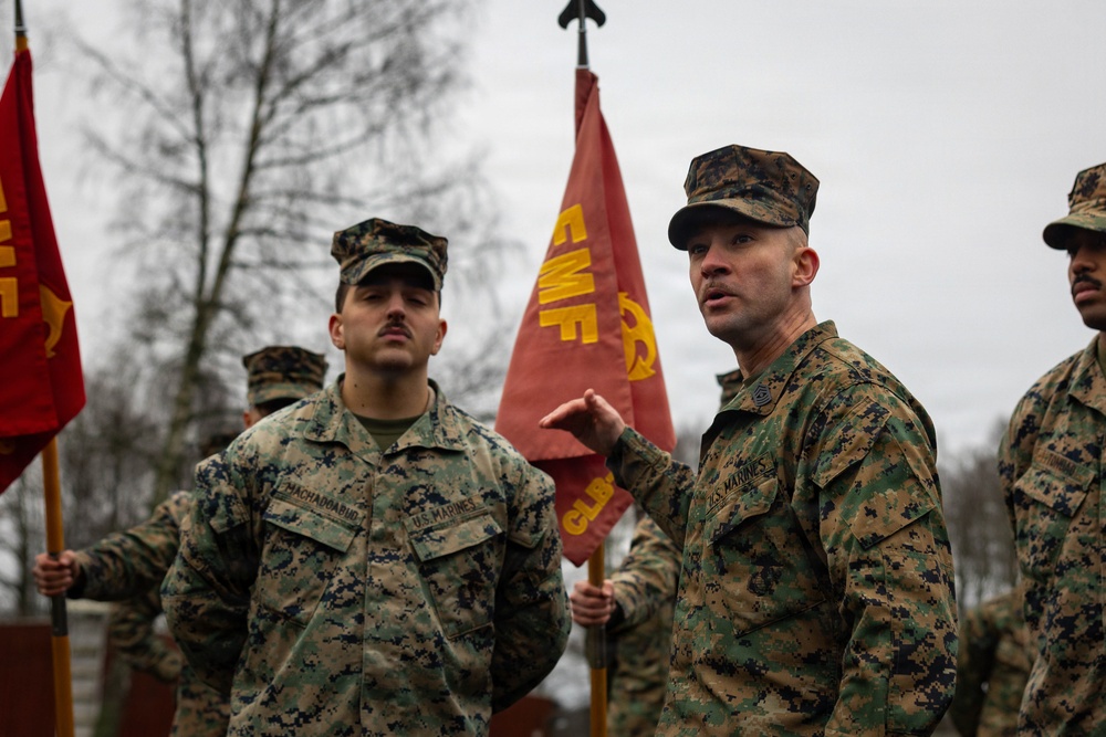 2nd MLG Commanding General visits Marines deployed in the Baltic Sea Region