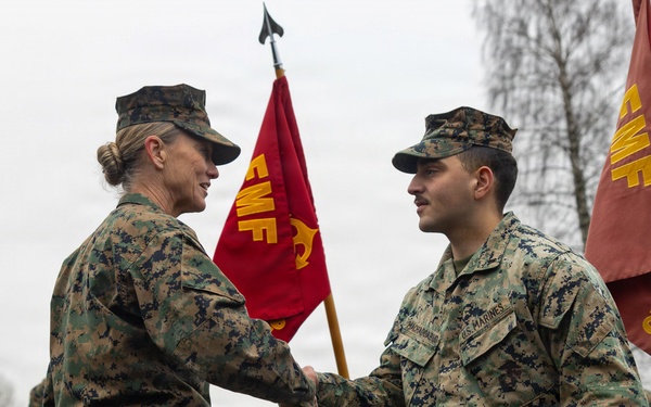 2nd MLG Commanding General visits Marines deployed in the Baltic Sea Region