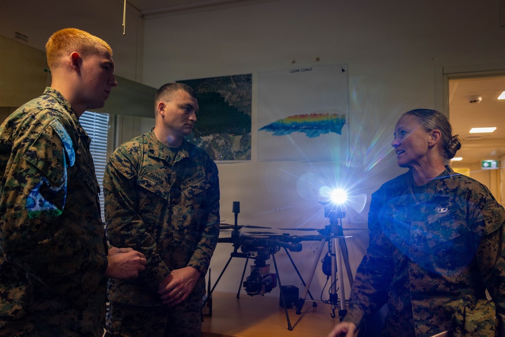 2nd MLG Commanding General visits Marines deployed in the Baltic Sea Region