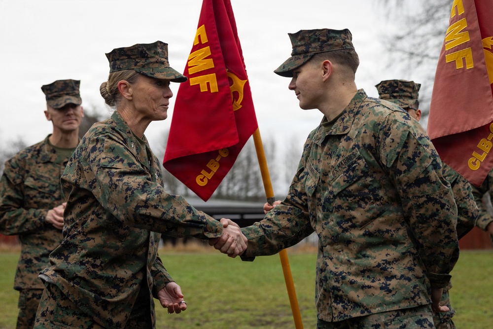 2nd MLG Commanding General visits Marines deployed in the Baltic Sea Region