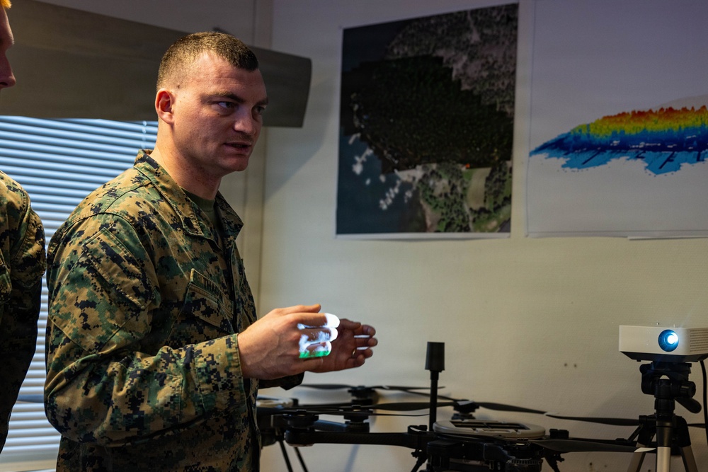2nd MLG Commanding General visits Marines deployed in the Baltic Sea Region