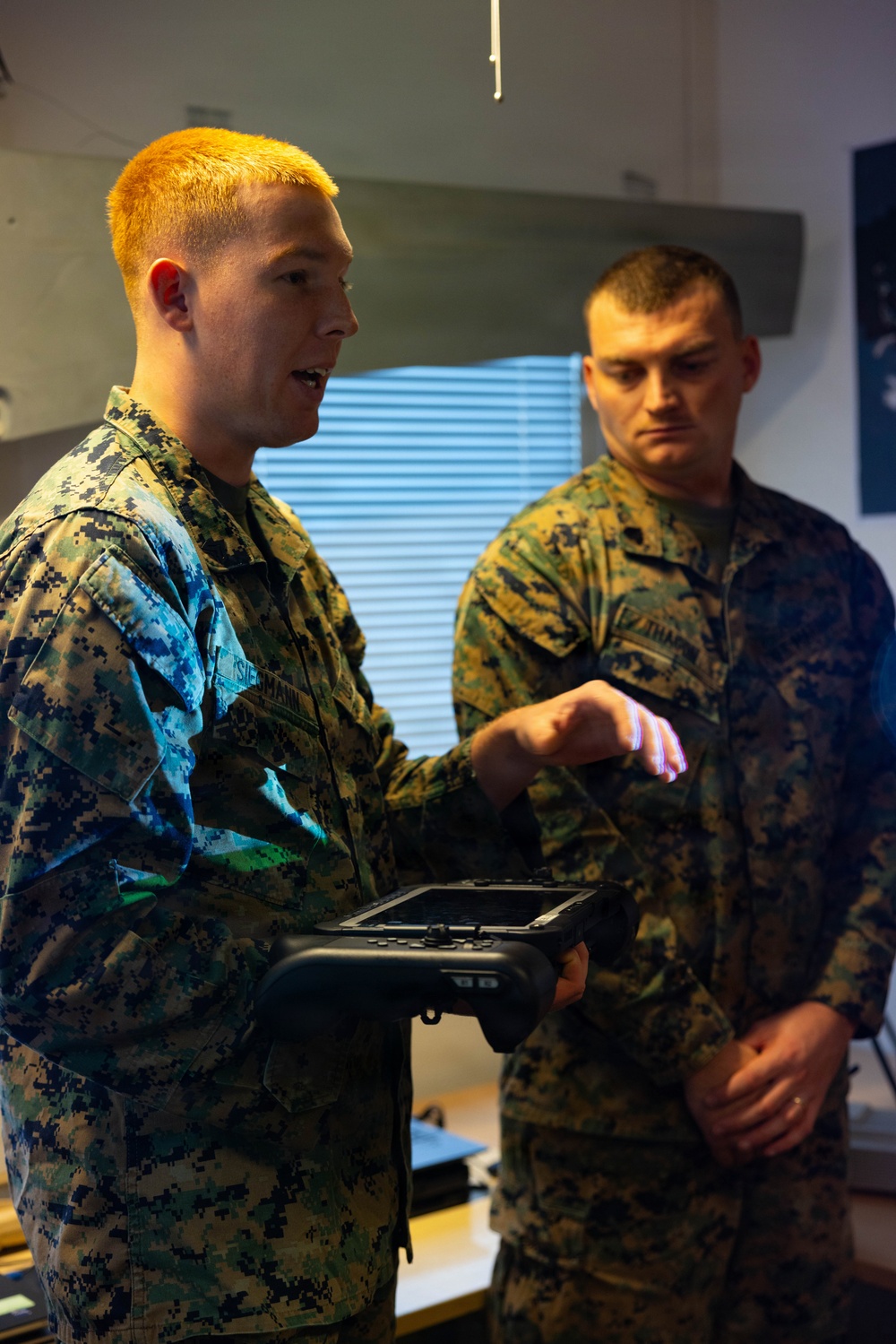 2nd MLG Commanding General visits Marines deployed in the Baltic Sea Region