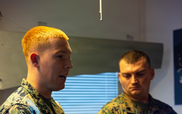 2nd MLG Commanding General visits Marines deployed in the Baltic Sea Region