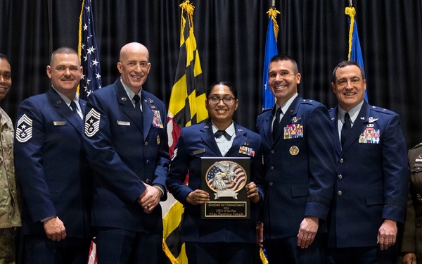 Maryland Air National Guard Honors Top Airmen