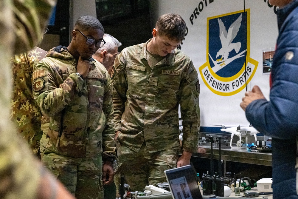 sUAS capabilities protect the base