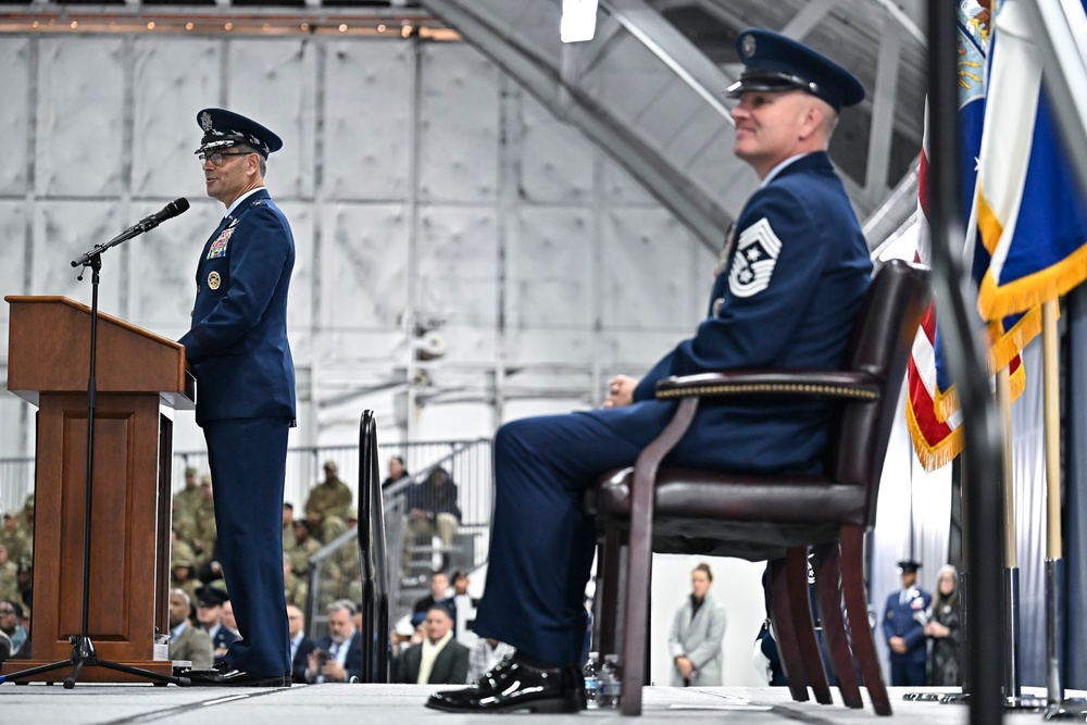 CMSAF Wolfe assumption of responsibility