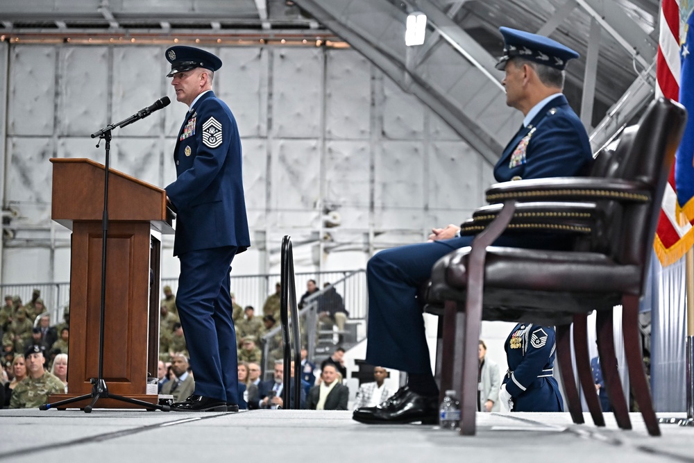 CMSAF Wolfe assumption of responsibility