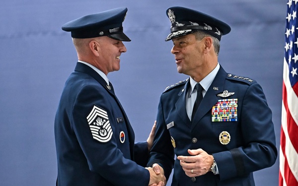 CMSAF Wolfe assumption of responsibility