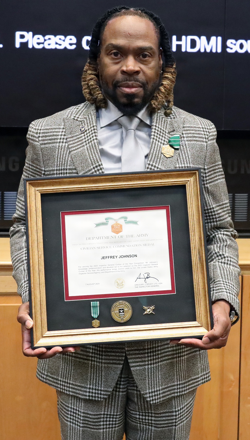 81st RD Wildcat Named Army’s IG Civilian of the Year