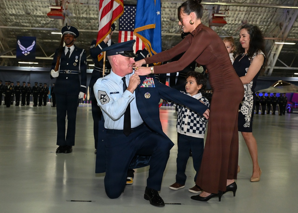 CMSAF Wolfe Assumption of Responsibility
