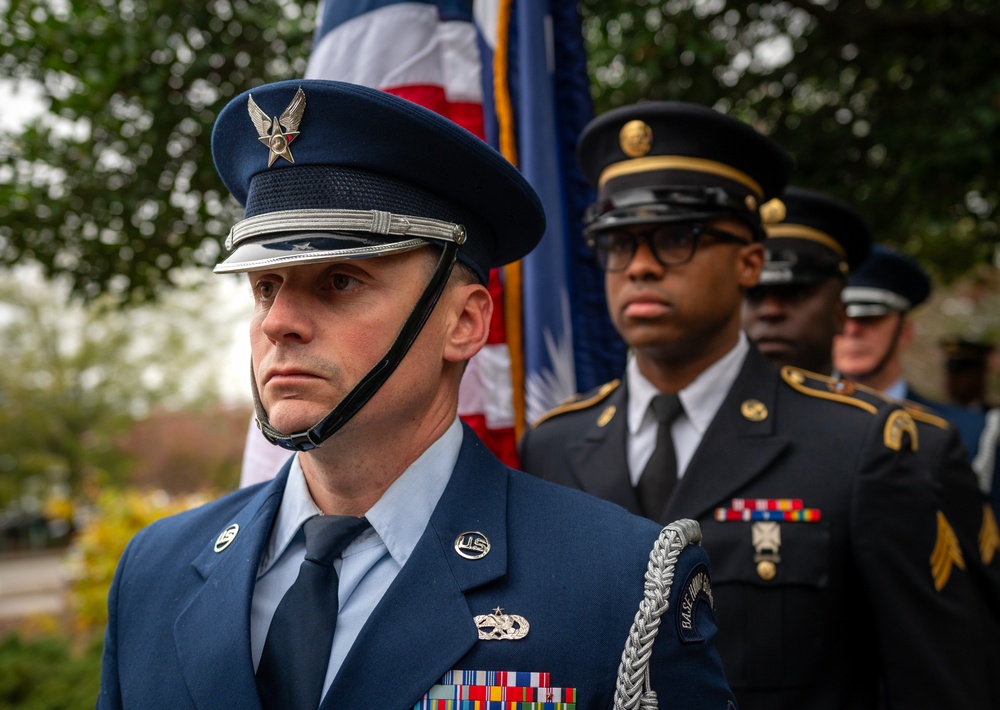 South Carolina National Guard participates in wreath laying ceremony in honor of fallen service members