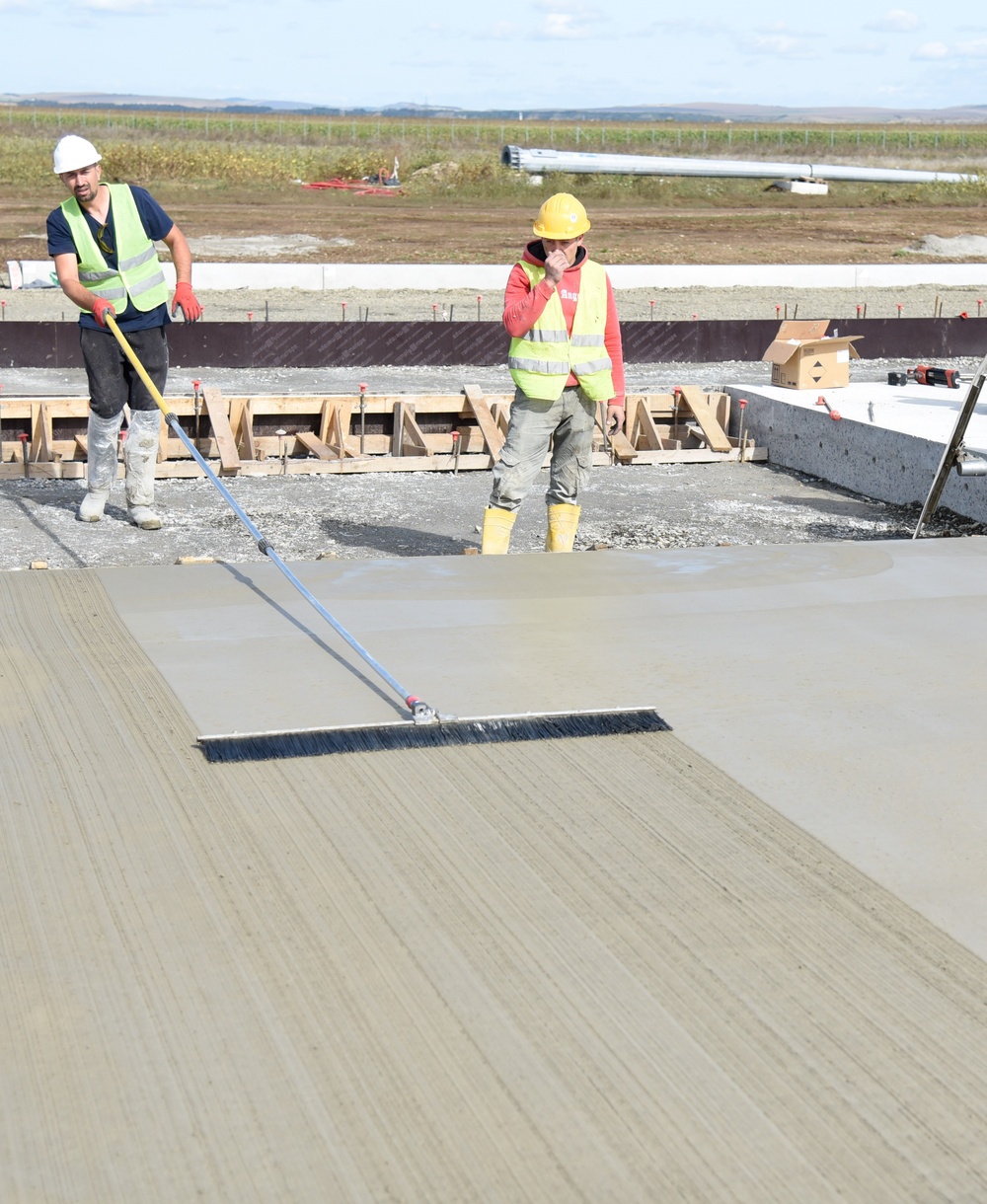 Delivering deterrence infrastructure in Romania