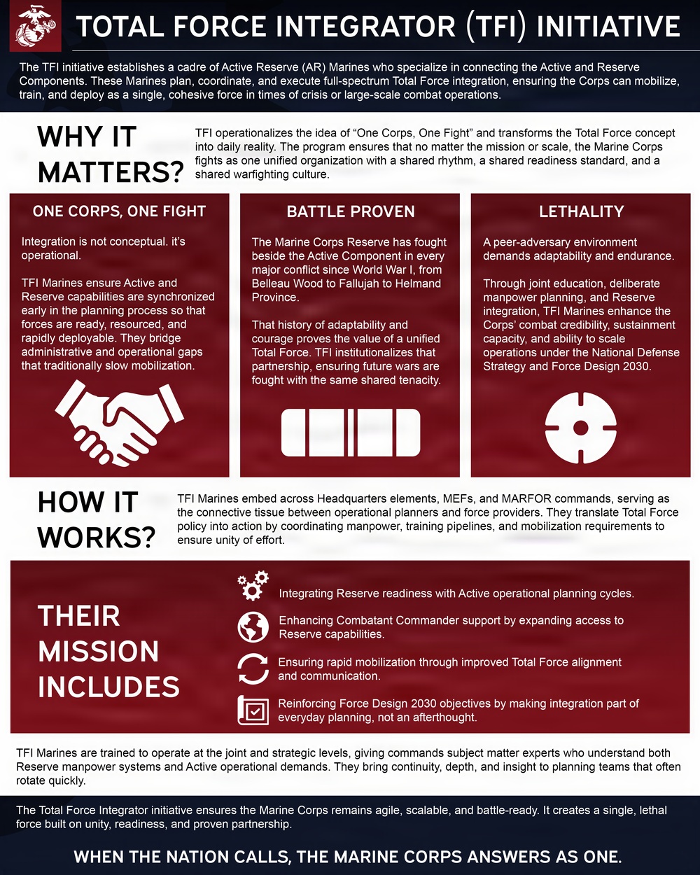 Total Force Integrator  Initiative