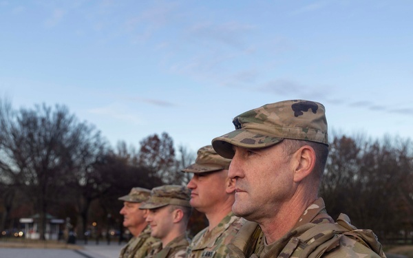 Mississippi National Guard Soldiers Supporting Joint Task Force - DC Honored During Promotion Ceremony