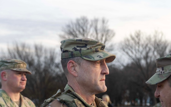 Mississippi National Guard Soldiers Supporting Joint Task Force - DC Honored During Promotion Ceremony