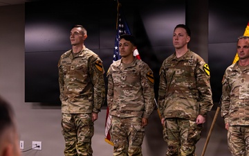 1st Cavalry Division Best Medic Competition award ceremony