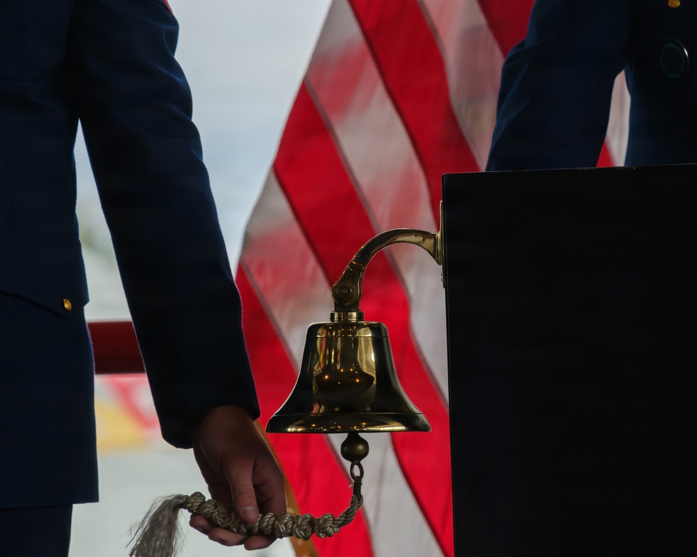 57th Crew of the USCGC White Alder Memorial Ceremony