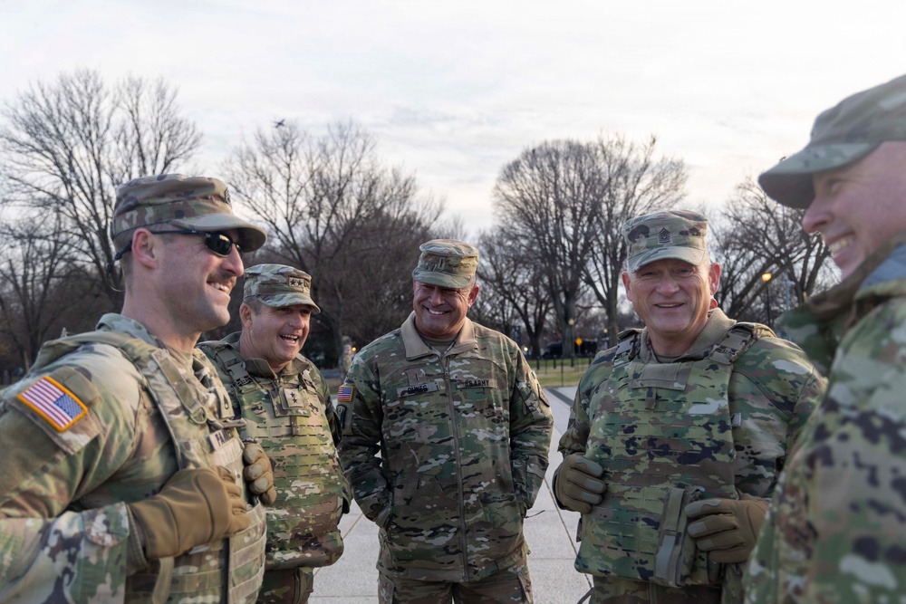 Mississippi Senior Leadership visits Miss. National Guardsmen Supporting Joint Task Force - DC