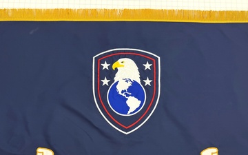 Two embroiders, two weeks, a history-making flag for the Army’s new Western Hemisphere Command