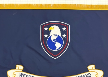 Two embroiders, two weeks, a history-making flag for the Army’s new Western Hemisphere Command