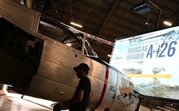 A-26 Installation at National Museum USAF