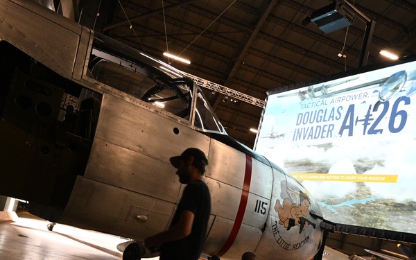 A-26 Installation at National Museum USAF