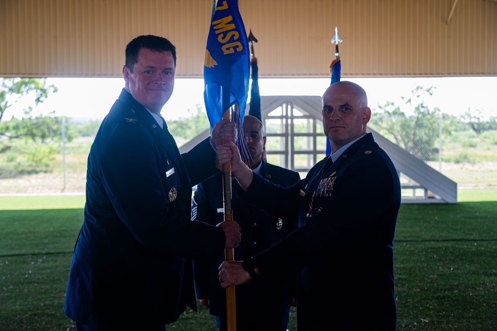17th SFS Change of Command