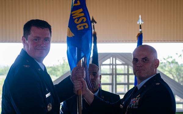 17th SFS Change of Command