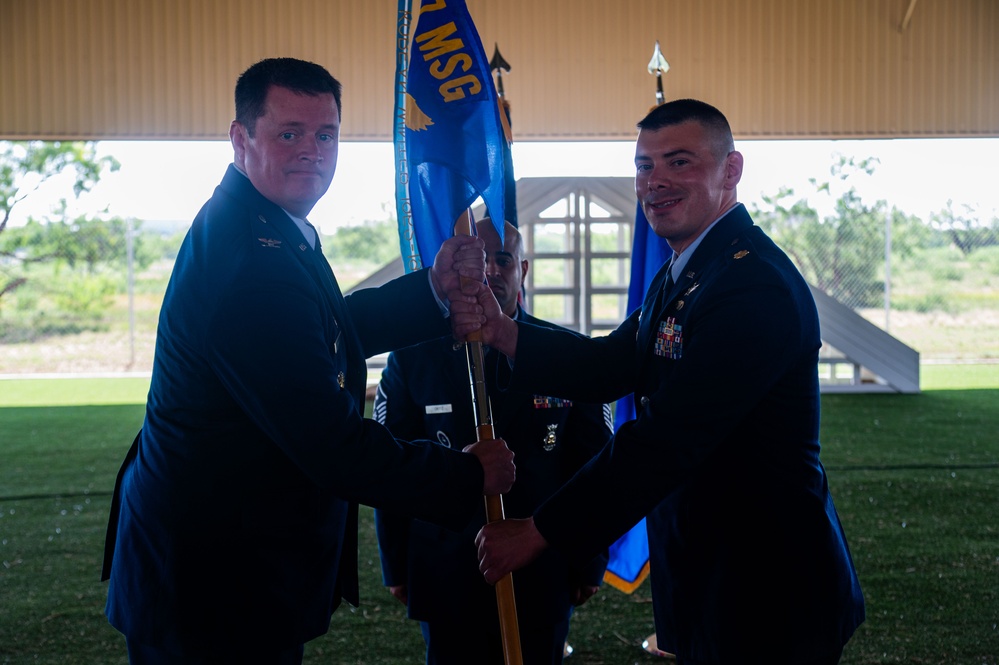17th SFS Change of Command