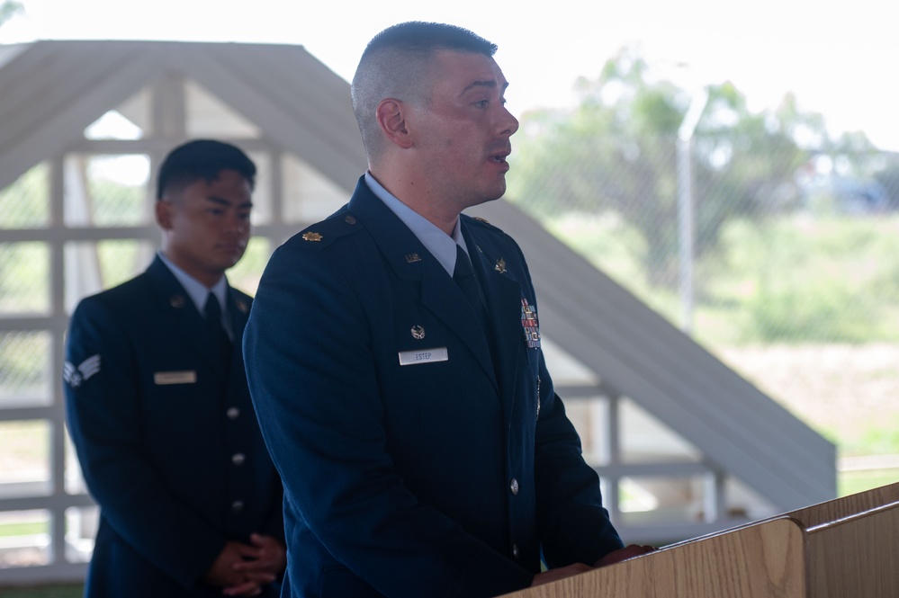 17th SFS Change of Command