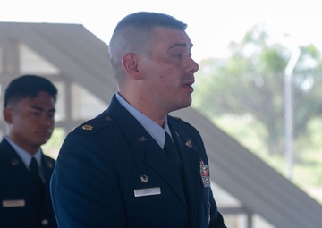 17th SFS Change of Command