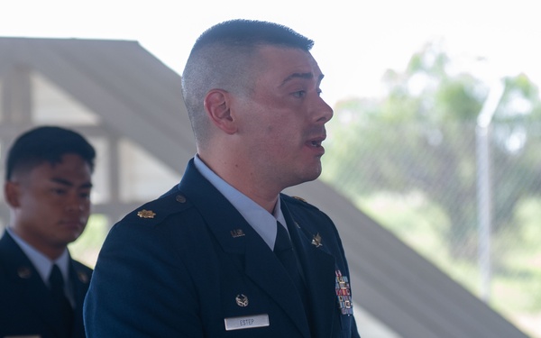 17th SFS Change of Command