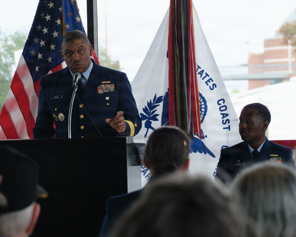 57th Crew of the USCGC White Alder Memorial Ceremony