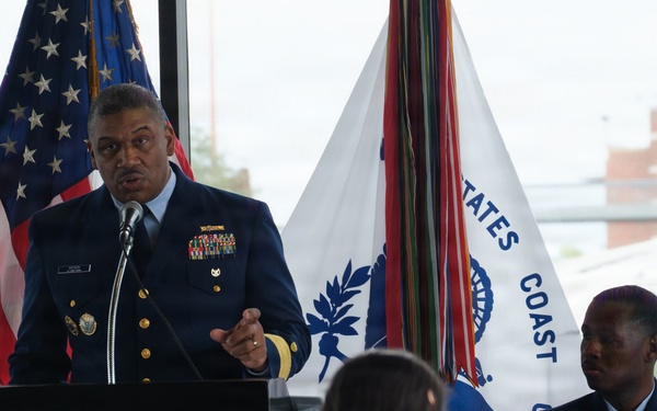 57th Crew of the USCGC White Alder Memorial Ceremony