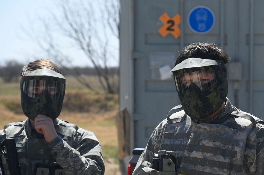 San Angelo Central High School AFJROTC visits Goodfellow