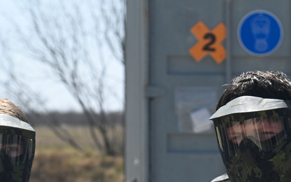 San Angelo Central High School AFJROTC visits Goodfellow