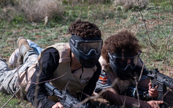 San Angelo Central High School AFJROTC visits Goodfellow