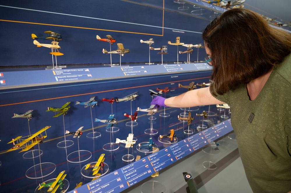 Kettering Aircraft Model Installation at National Museum USAF