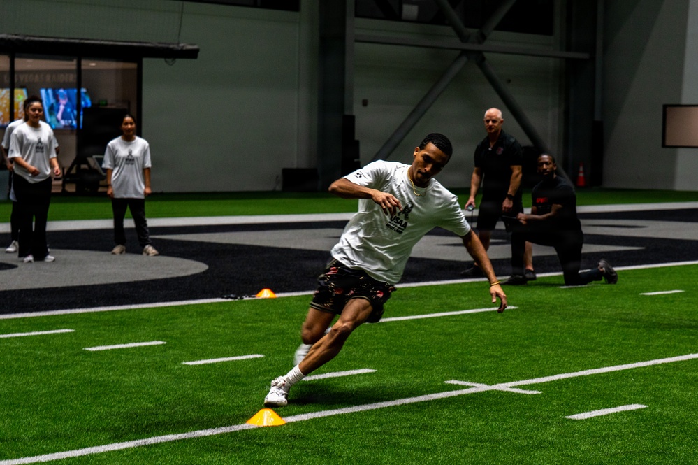 Nellis, Creech Airmen participate in Salute to Service Bootcamp