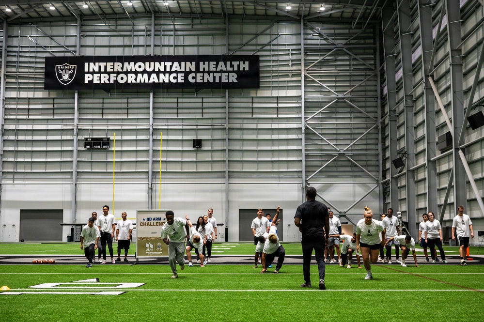 Nellis, Creech Airmen participate in Salute to Service Bootcamp