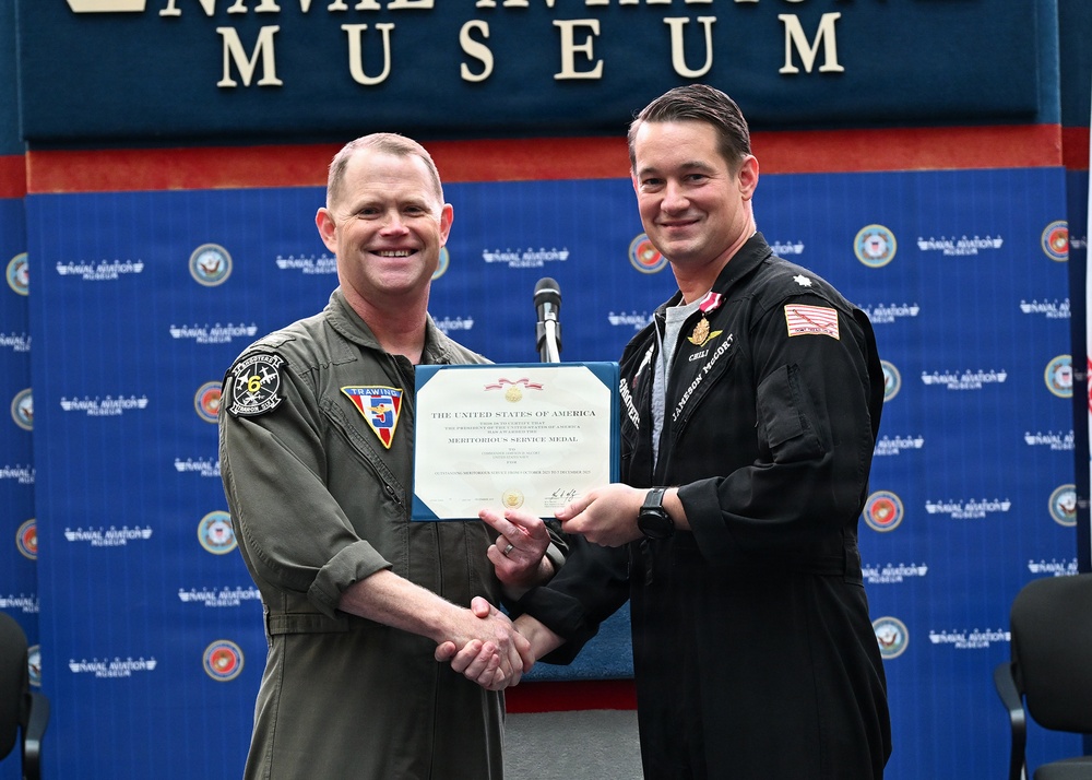 Training Squadron Six Change of Command