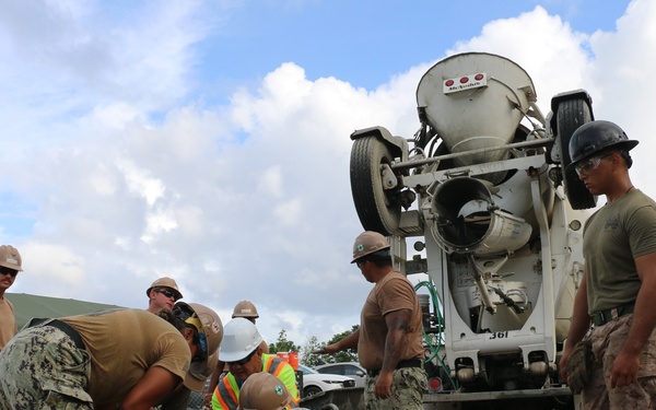 NMCB 133 Construct Security Fence