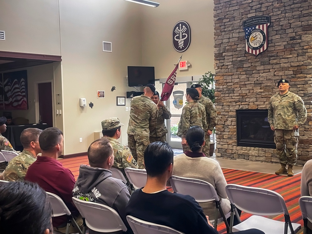 Fort Campbell SRU Conducts Change of Command