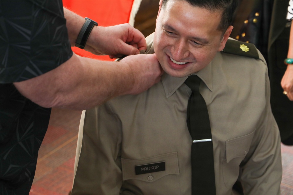 MAJOR PRUKOP Promotion Ceremony DEC 4