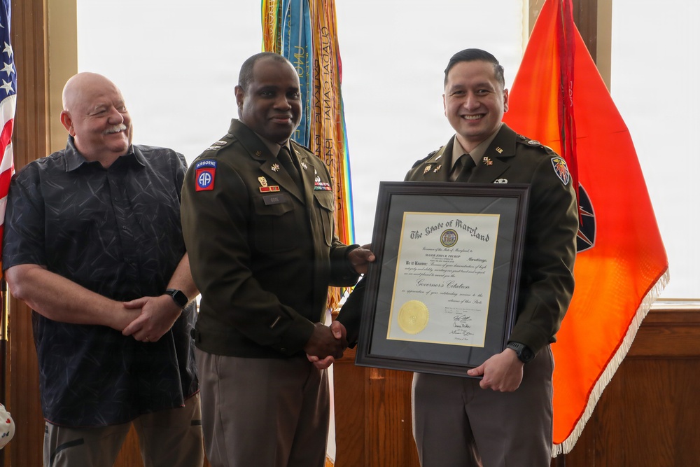 MAJOR PRUKOP Promotion Ceremony DEC 4