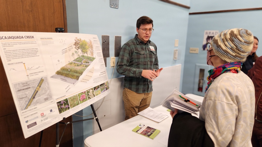 Scajaquada Creek Ecosystem Restoration (Section 1135) Public Information Session, Dec. 8, 2025