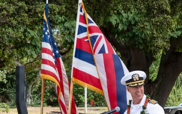 USS Oklahoma Sailors and Marines Honored on 84th Anniversary of Pearl Harbor