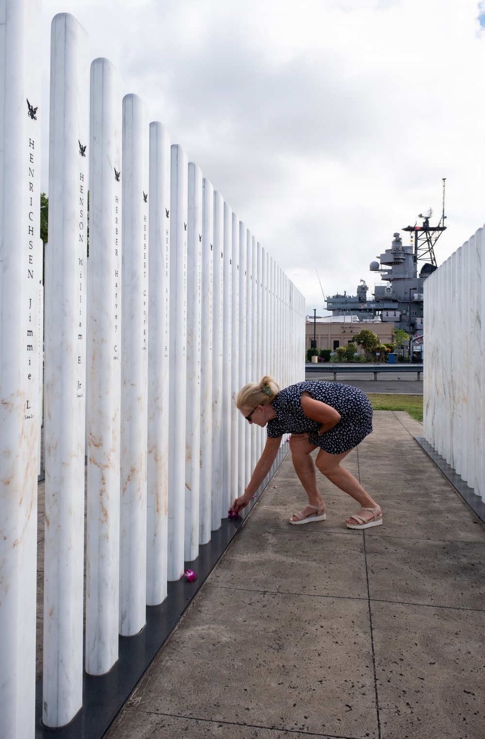 USS Oklahoma Sailors and Marines Honored on 84th Anniversary of Pearl Harbor